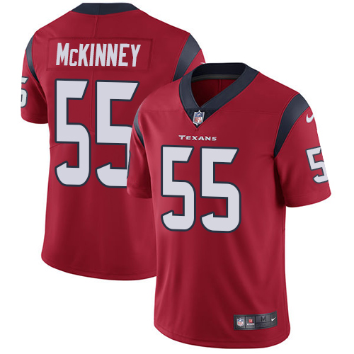 Nike Texans #55 Benardrick McKinney Red Alternate Men's Stitched NFL Vapor Untouchable Limited Jersey - Click Image to Close